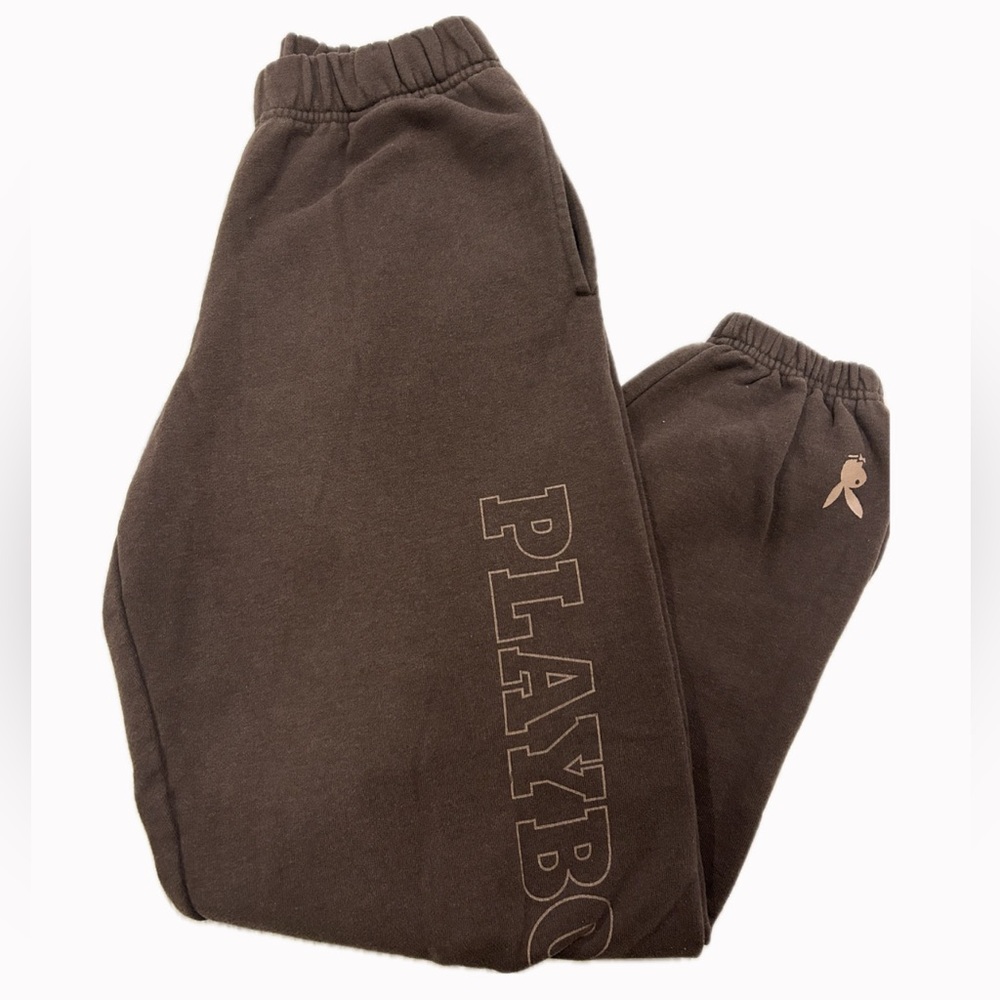 PLAYBOY by PacSun Brown Joggers XS
• Good Condition
- 12"/14" W
- 36" L